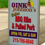 Oink Johnson’s BBQ; photo by L. Goldman