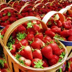 Strawberry basket; MSClipArt