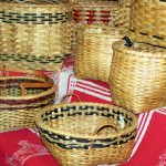 Traditional baskets by Martha Mulford-Dreswick; photo by L. Goldman