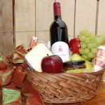 Wine, cheese, fruit; photo courtesy of None Such Farm Market