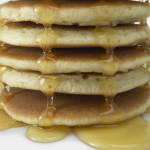 Stack of Pancakes with Syrup; MSClipArt
