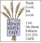 Down to Earth Cafe advert