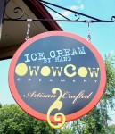 oWowCow sign; photo by L. Goldman