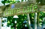 Chive Cafe sign