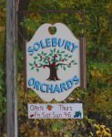 Solebury Orchards sign