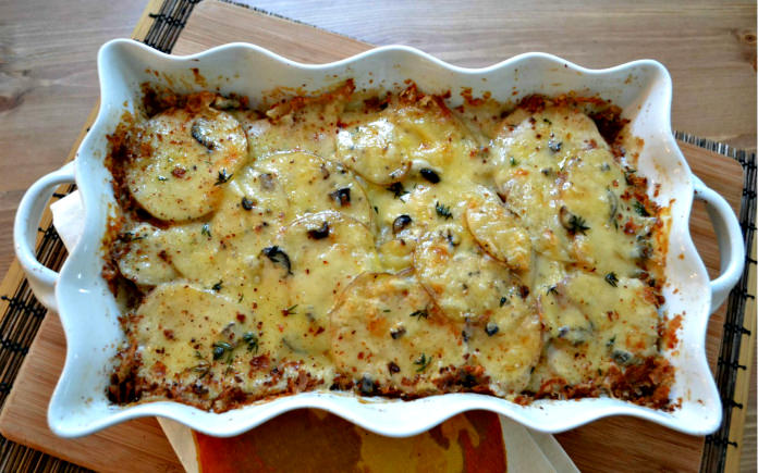 A warming gratin for a cold day