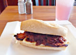 BBQ pork sandwich_Karlton Cafe