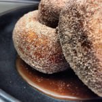 coffee caramel with cinnamon sugar doughnuts_charcoal byob