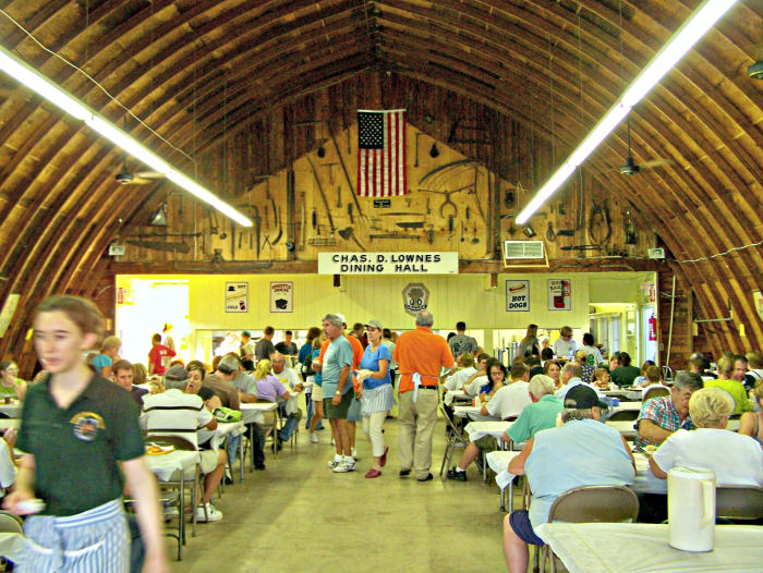 Grange Fair Dining Hall