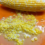cut corn; photo credit Lynne Goldman