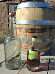 testing bottle and barrel_photo Lynne Goldman