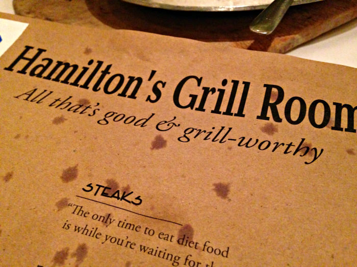 Hamilton’s Grill Room: Some things just get better