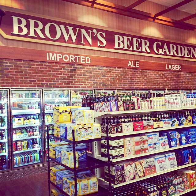 Brown's Beer Garden_Shoprite