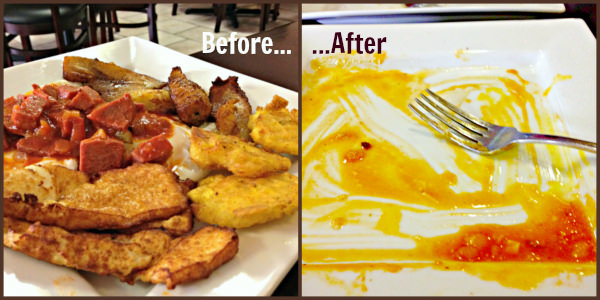 Ma's Kitchen_Huevos a lo Campesino_before & after
