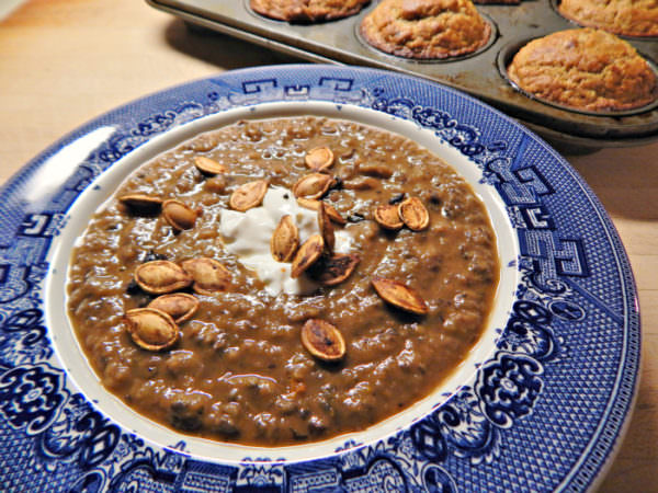 Recipes for the Season: Black Bean Pumpkin Soup