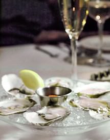Oysters and Champagne