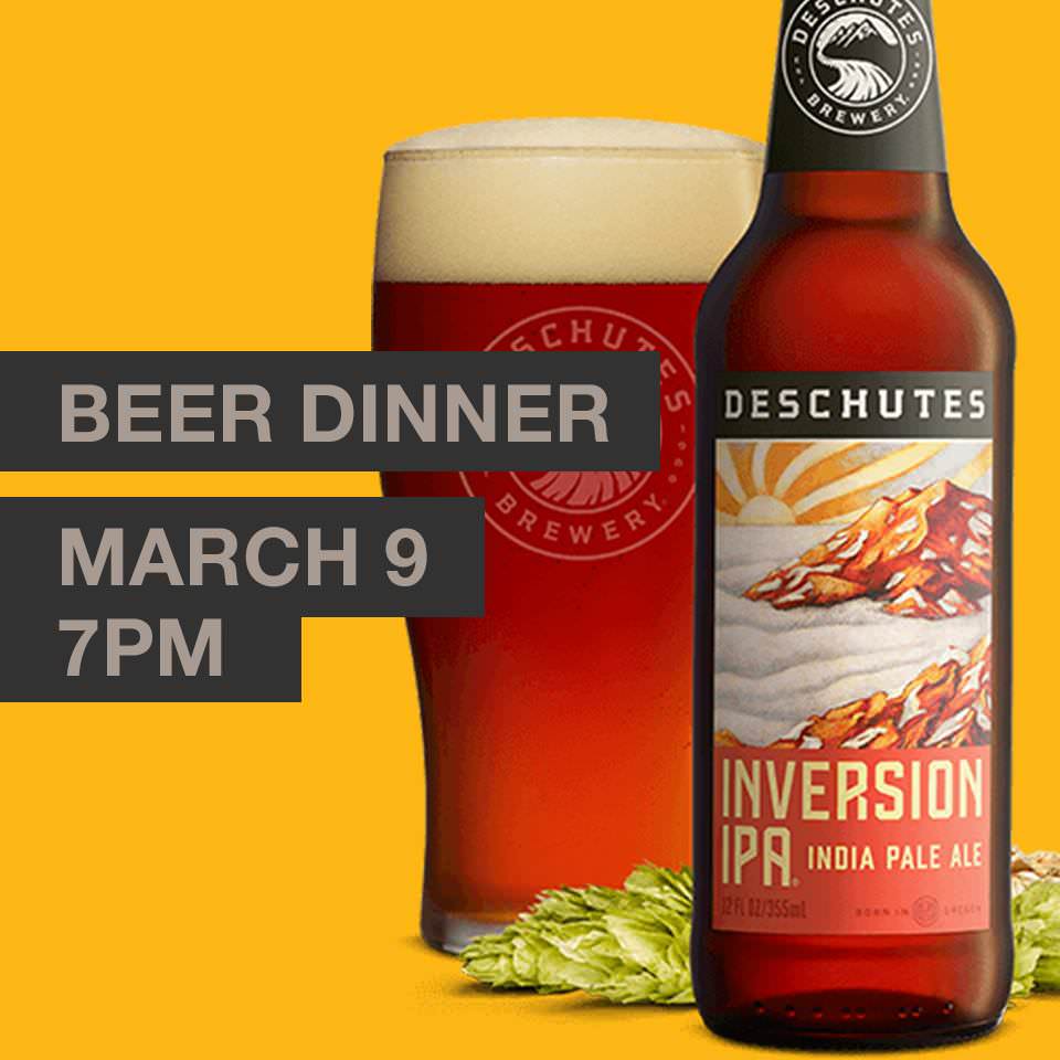 Beer Dinner, Riegelsville Inn Facebook