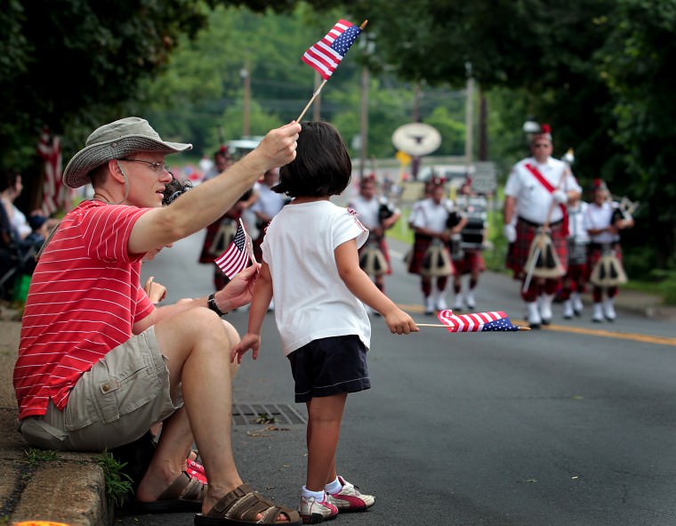 Fourth of July Parade, Bill Fraser, Staff Photographer w/the Intell