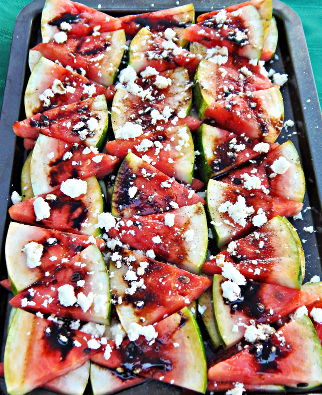 Recipes for the season: Grilled Watermelon with Balsamic Reduction