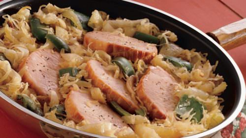 Pork & Sauerkraut, Photo Credit: Pillsbury