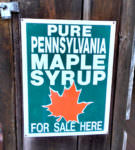 pure pennsylvania maple syrup sold here sign_edit