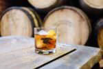 New Liberty Distillery_drink on barrel