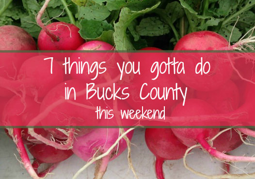 7 things you gotta do in Bucks this weekend (April 27-29)