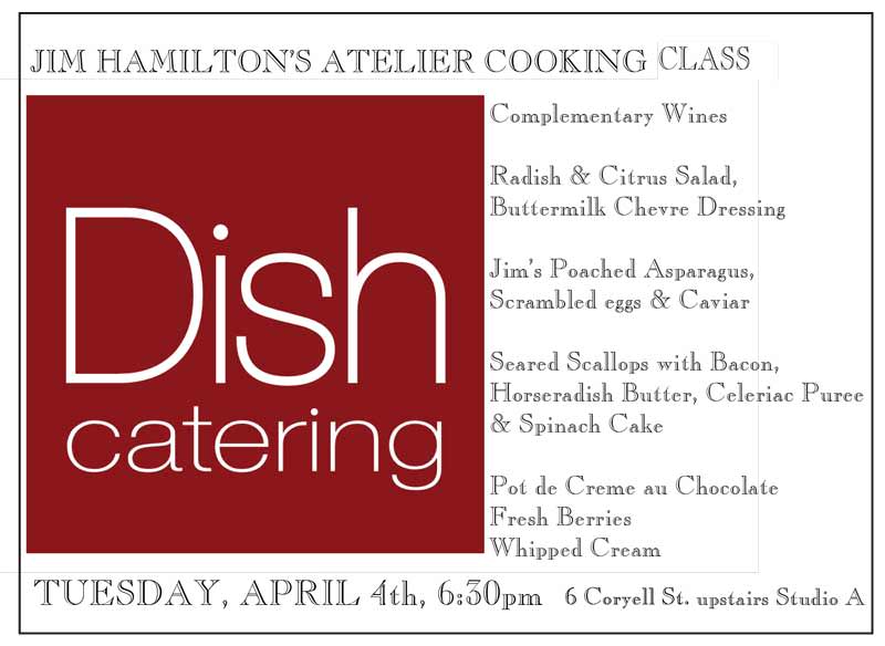 Dish Catering at Hamilton's Grill Room