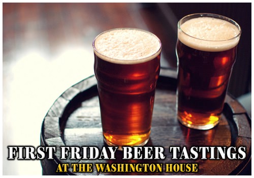 Beer tastings at the Washington House