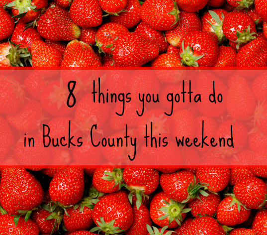 8 things you gotta do in Bucks this weekend (May 19-21)