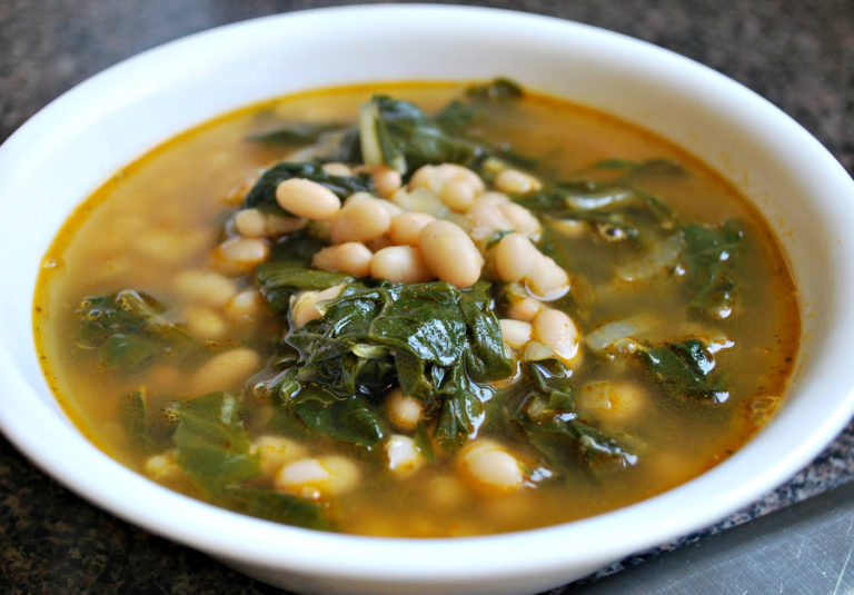 Recipes for the season: Tuscan White Bean Soup with Swiss Chard