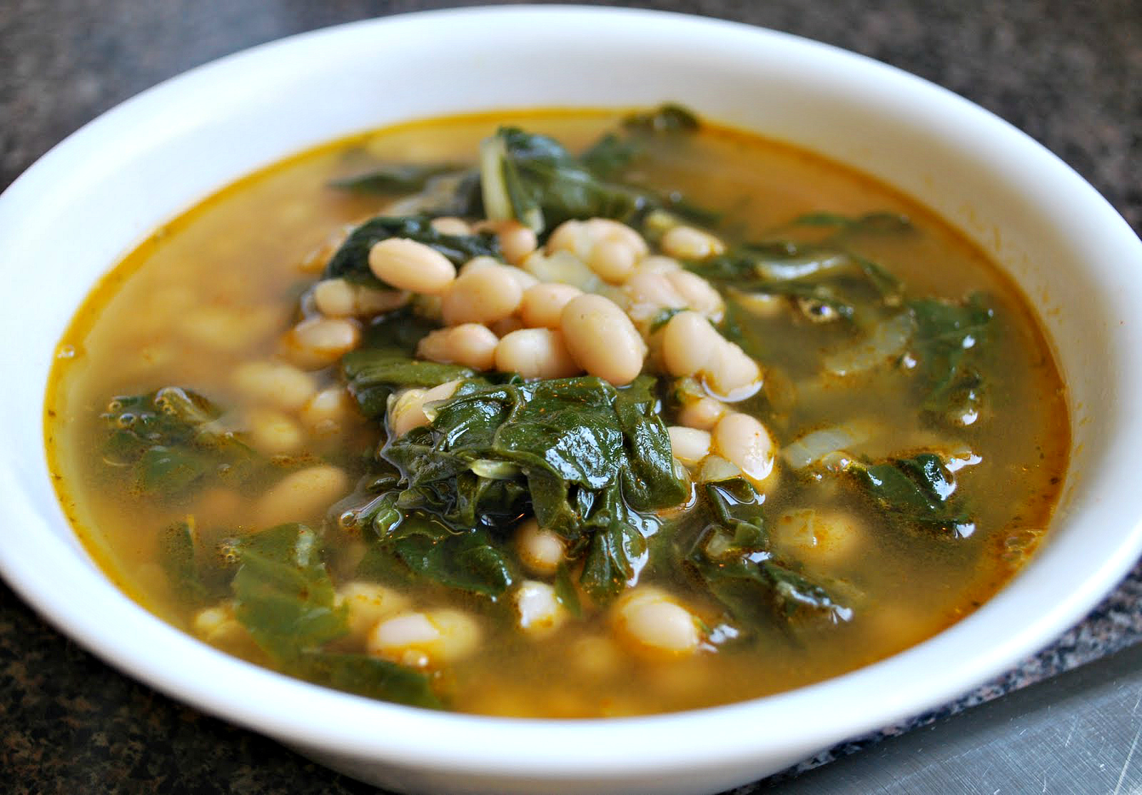 Tuscan White Bean and Swiss Chard Soup_photo credit Martine Bertin-Peterson Tuscan White Bean and Swiss Chard Soup_photo credit Martine Bertin-Peterson