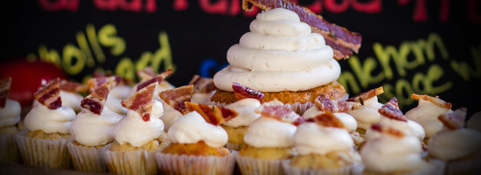 Cupcakes at Bacon Fest