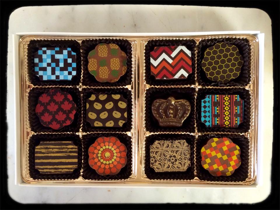 Small batch Ecuadorian and Peruvian chocolates. Photo courtesy Pierre's Chocolates