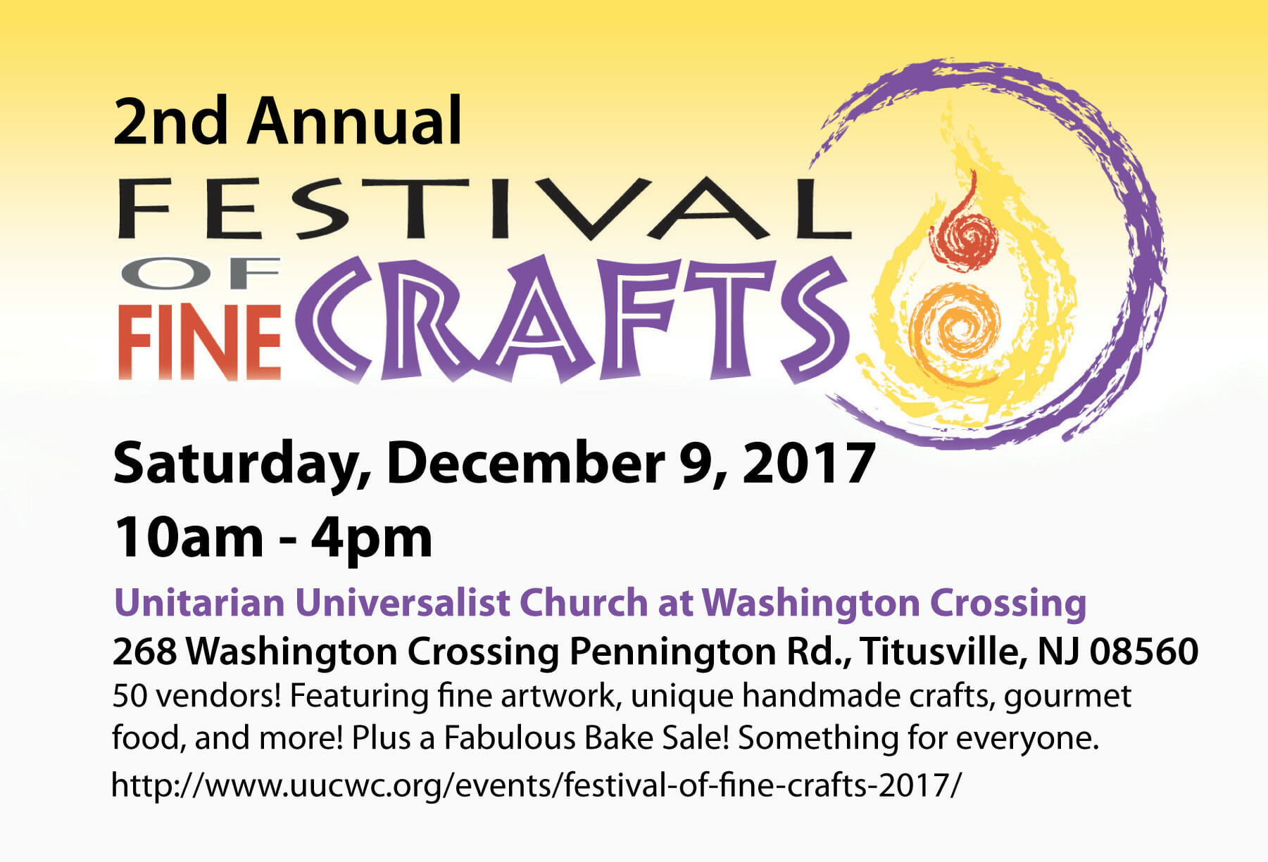 2nd Annual Festival of Fine Crafts