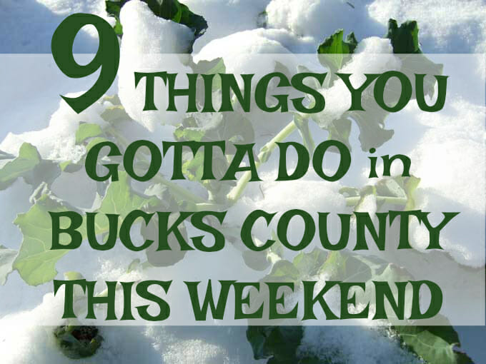 9 Things You Gotta Do in Bucks County This Weekend (March 9 – 11)