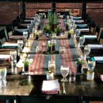 Triumph Brewing Co_set table for farm dinner